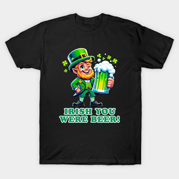 Leprechaun's Toast: Festive Frothy Fun T-Shirt by vk09design